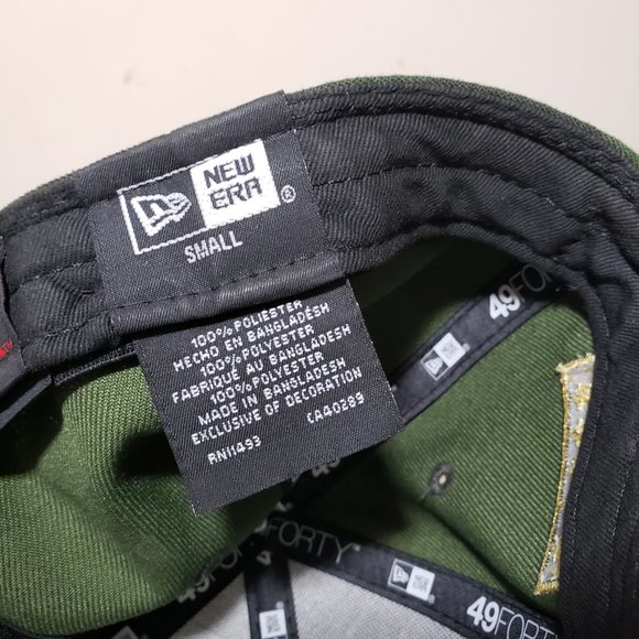 Chicago Cubs Hat Cap Fitted Small 7 1/8 Camo New Era Military Armed Forces MLB - Picture 11 of 11